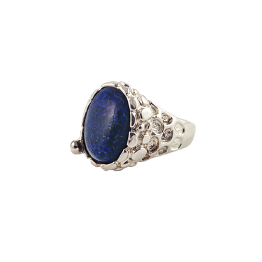 Anillo Xaguar con Lapiz Lazuli